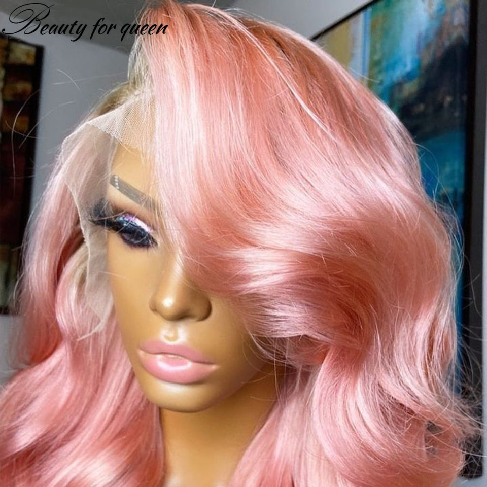 Light Pink 100% Human Hair Hig - Hair Care Women avaliação e preço
