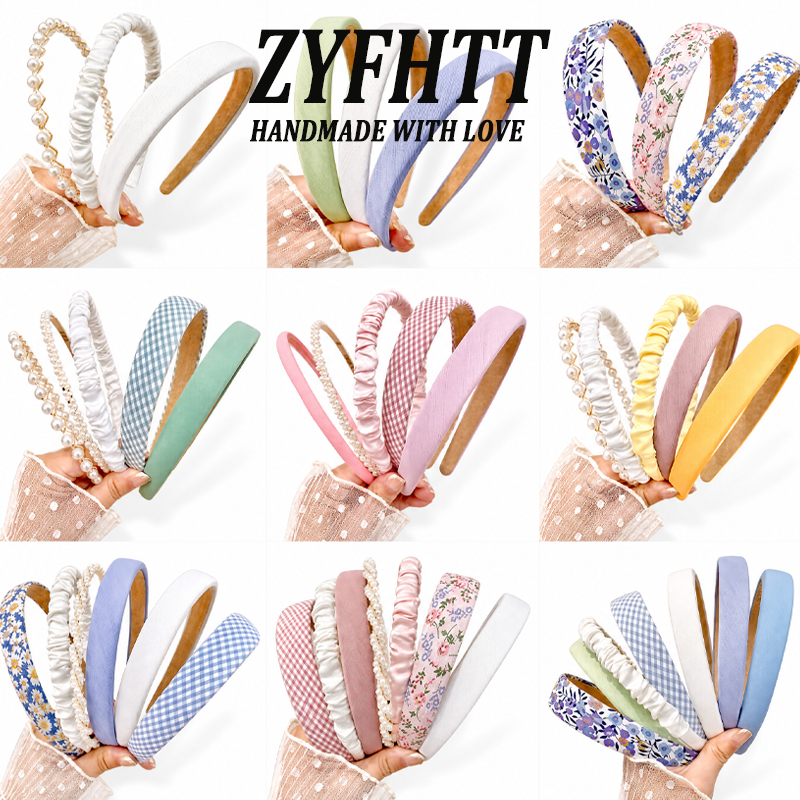 3/4pcs Multicolor Elegant fabr - Hair Care Baby avaliação e preço