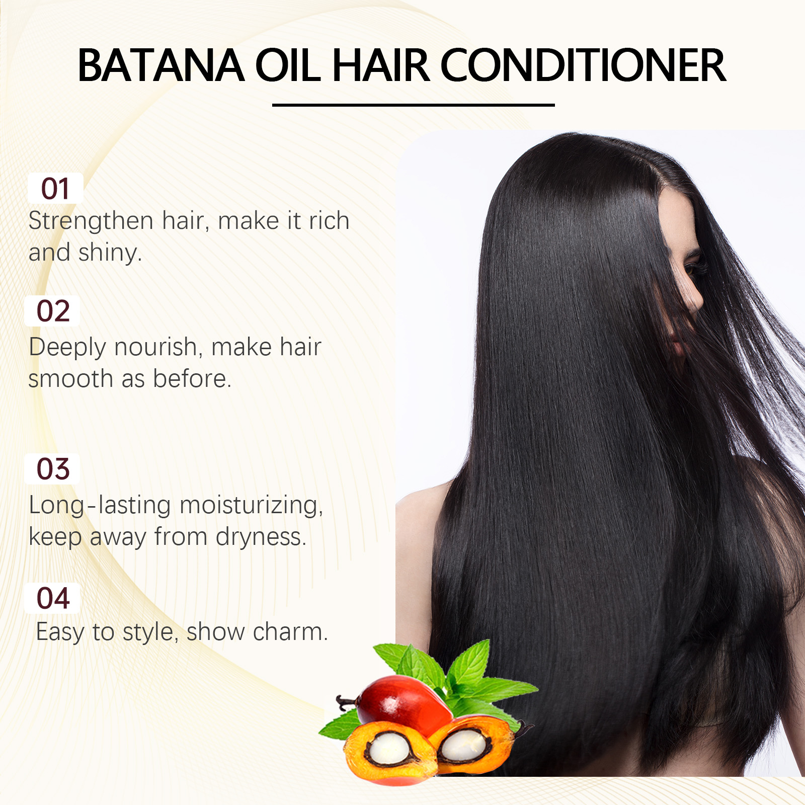EELHOE 100ml Batana Oil Condit - Split End Repair Serum avaliação e preço