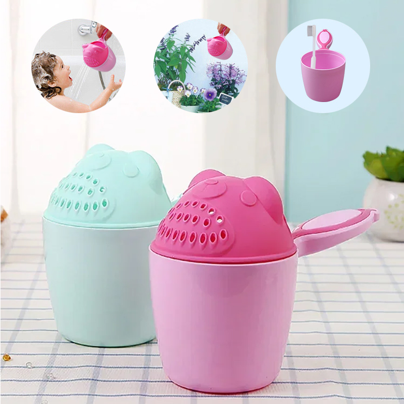 Baby Shampoo Cup Cute Cartoon  - Hair Care Baby avaliação e preço