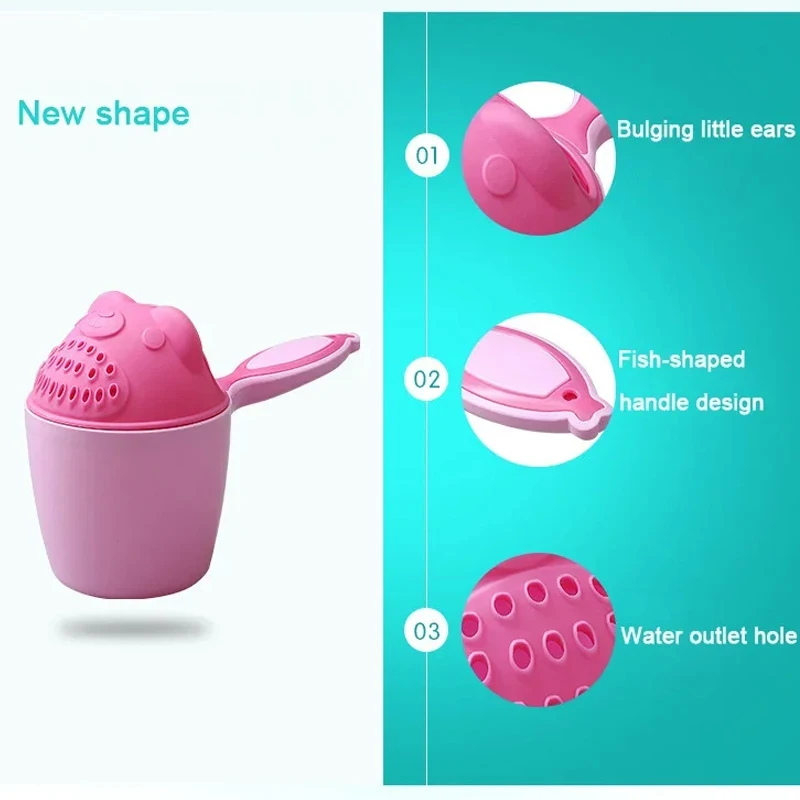 Baby Shampoo Cup Cute Cartoon  - Hair Care Baby avaliação e preço