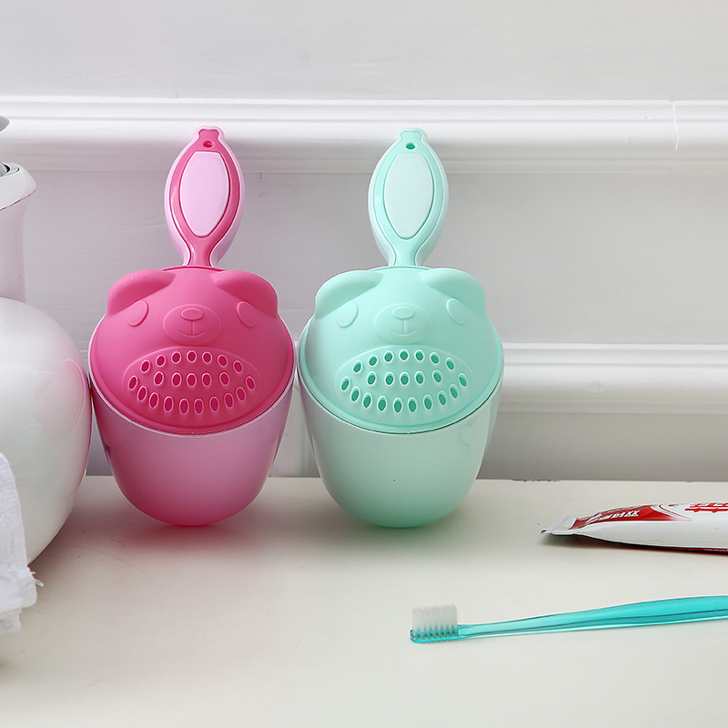 Baby Shampoo Cup Cute Cartoon  - Hair Care Baby avaliação e preço