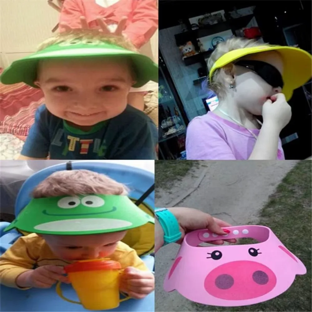 Adjustable Baby Shower Hat Tod - Hair Care Baby avaliação e preço