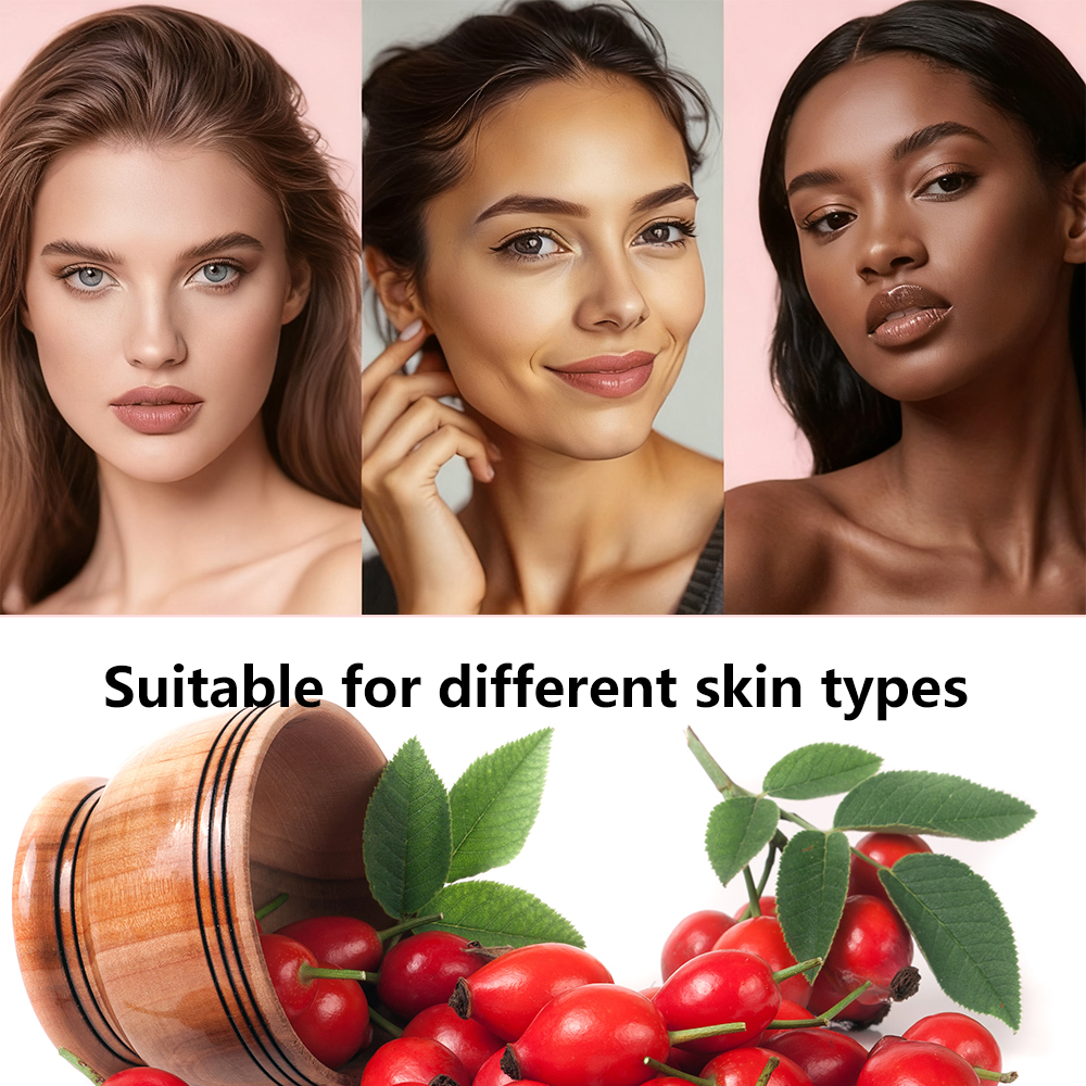 HISENRAIN Rosehip Skincare Set - Silk Press Serum avaliação e preço