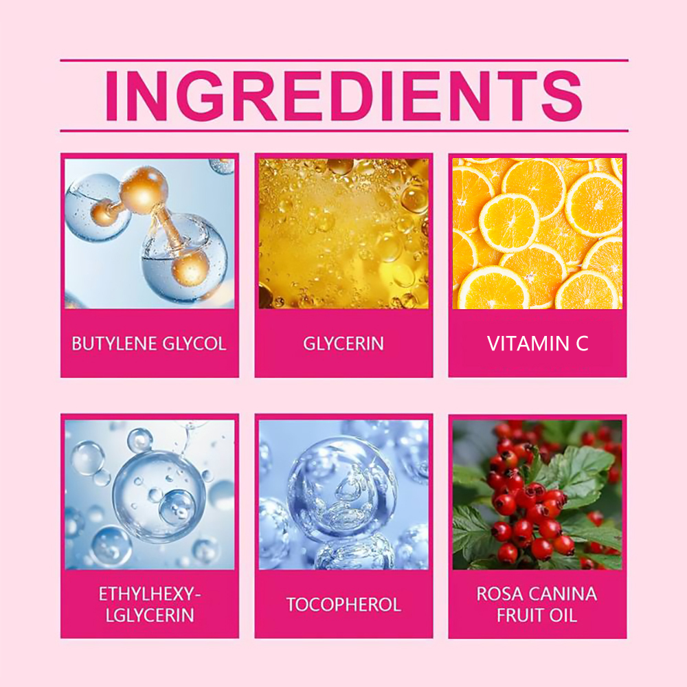 HISENRAIN Rosehip Skincare Set - Silk Press Serum avaliação e preço