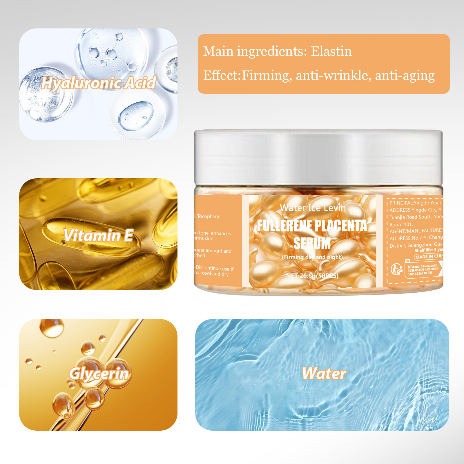 50 Fullerene Essence Capsules  - Silk Press Serum avaliação e preço