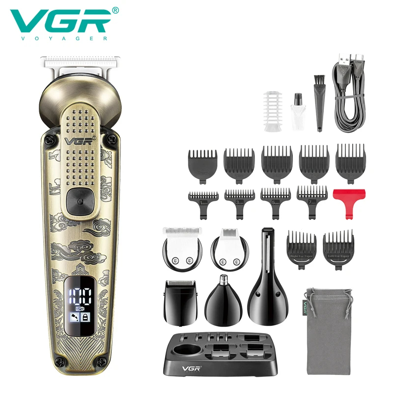 VGR V-095 6-in-1 Metal Retro M - Hair Care Or Haircare avaliação e preço