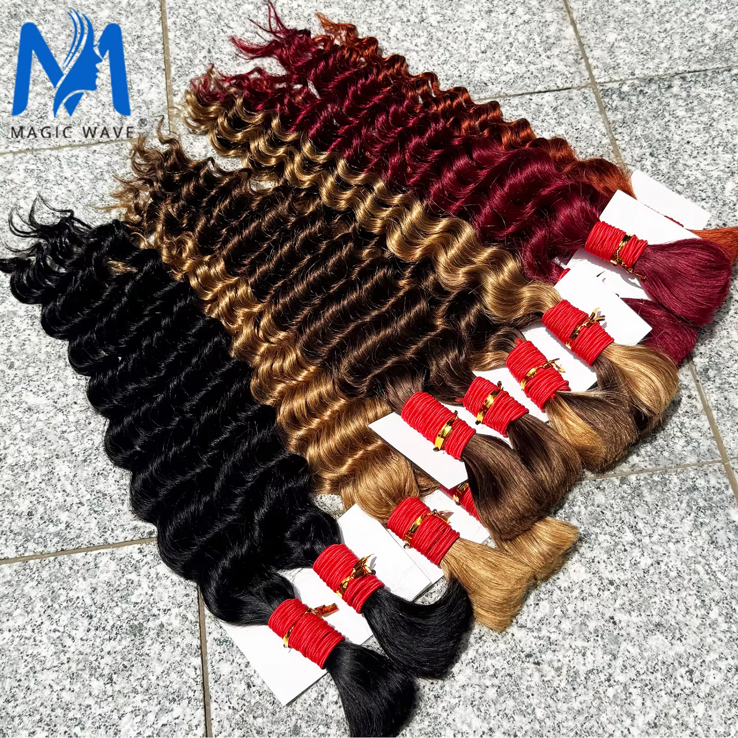 12A Human Hair Bulk for Boho B - Hair Care Barber avaliação e preço