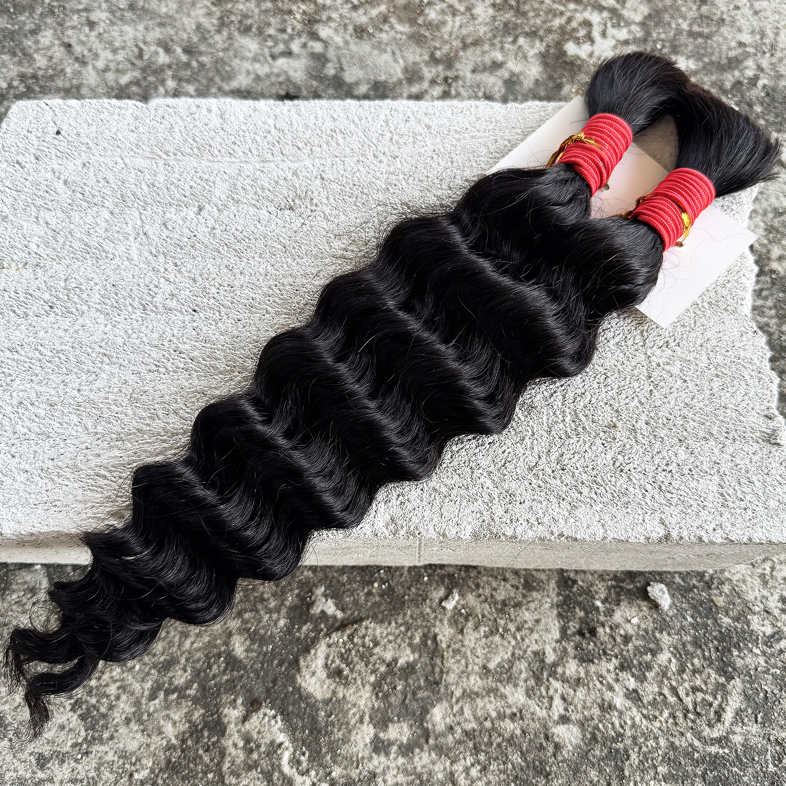 12A Human Hair Bulk for Boho B - Hair Care Barber avaliação e preço