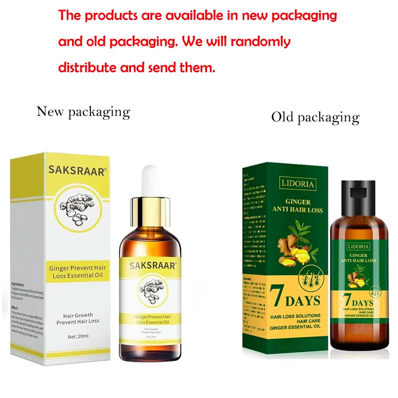 Ginger Hair Growth Products Fa - Hair Care Fragrance Essential Oil avaliação e preço