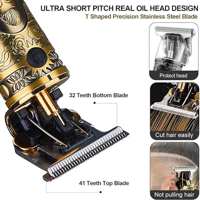 Rechargeable Mens T9 Carving H - Hair Care Barber avaliação e preço