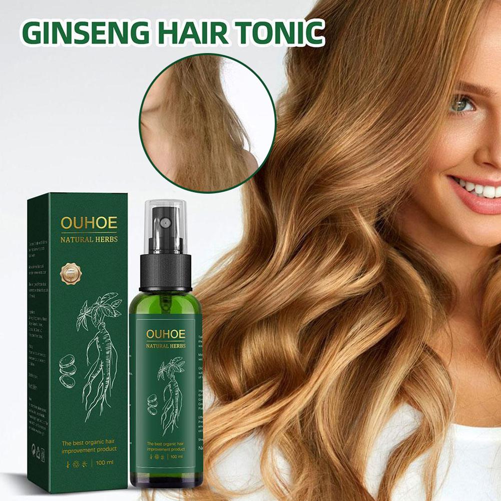 1/2/3pcs Ginseng Hair Serum Fo - Hair Care Ginseng avaliação e preço