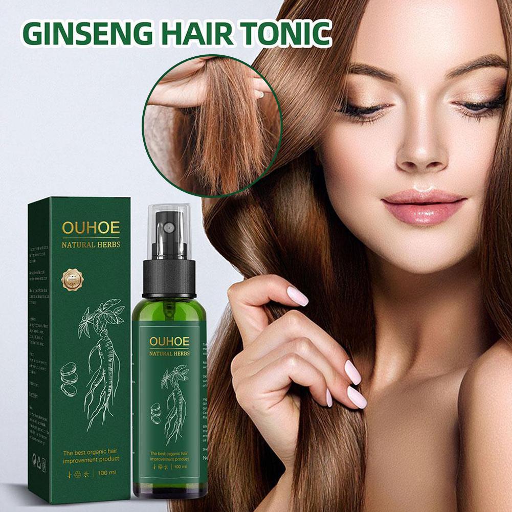 1/2/3pcs Ginseng Hair Serum Fo - Hair Care Ginseng avaliação e preço