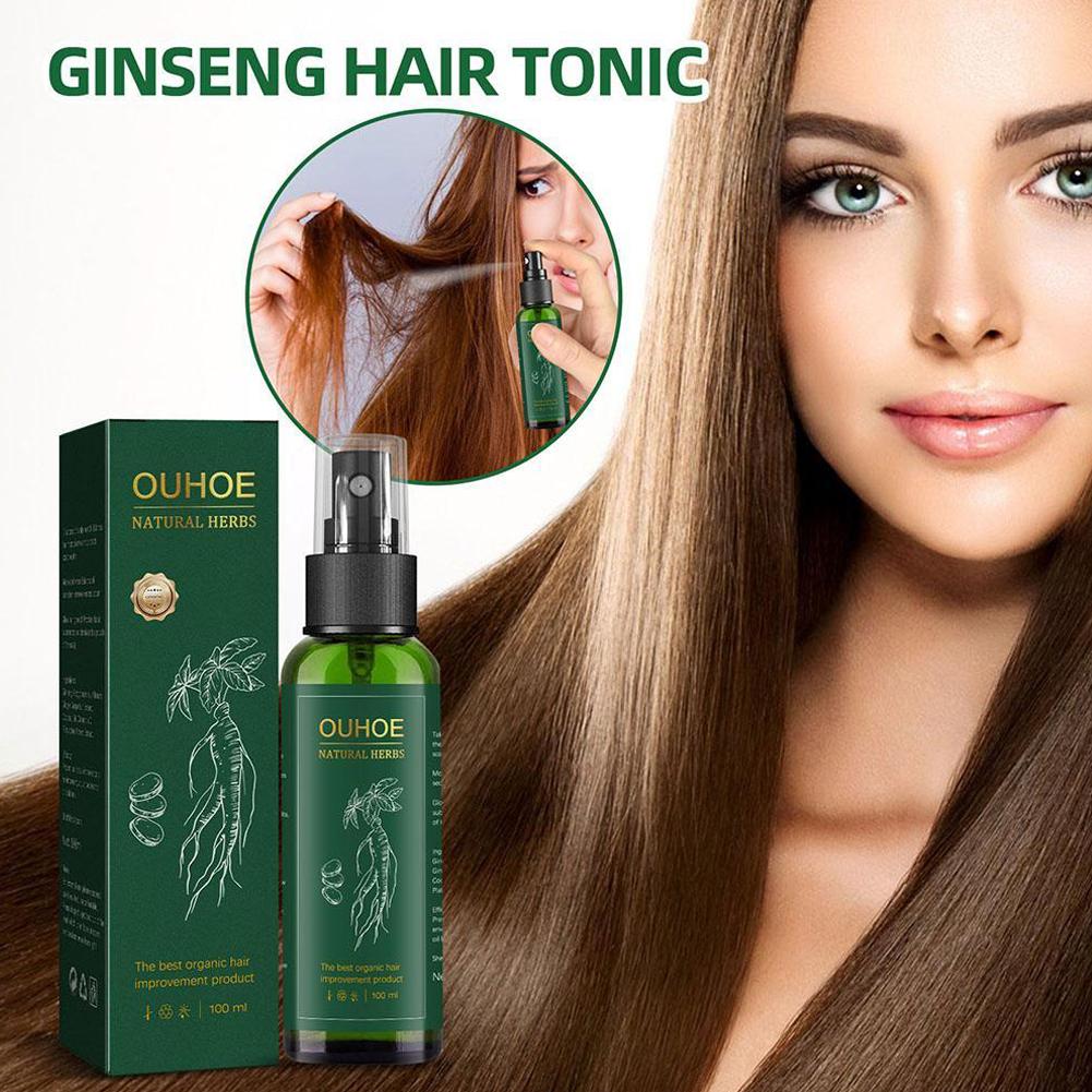 1/2/3pcs Ginseng Hair Serum Fo - Hair Care Ginseng avaliação e preço