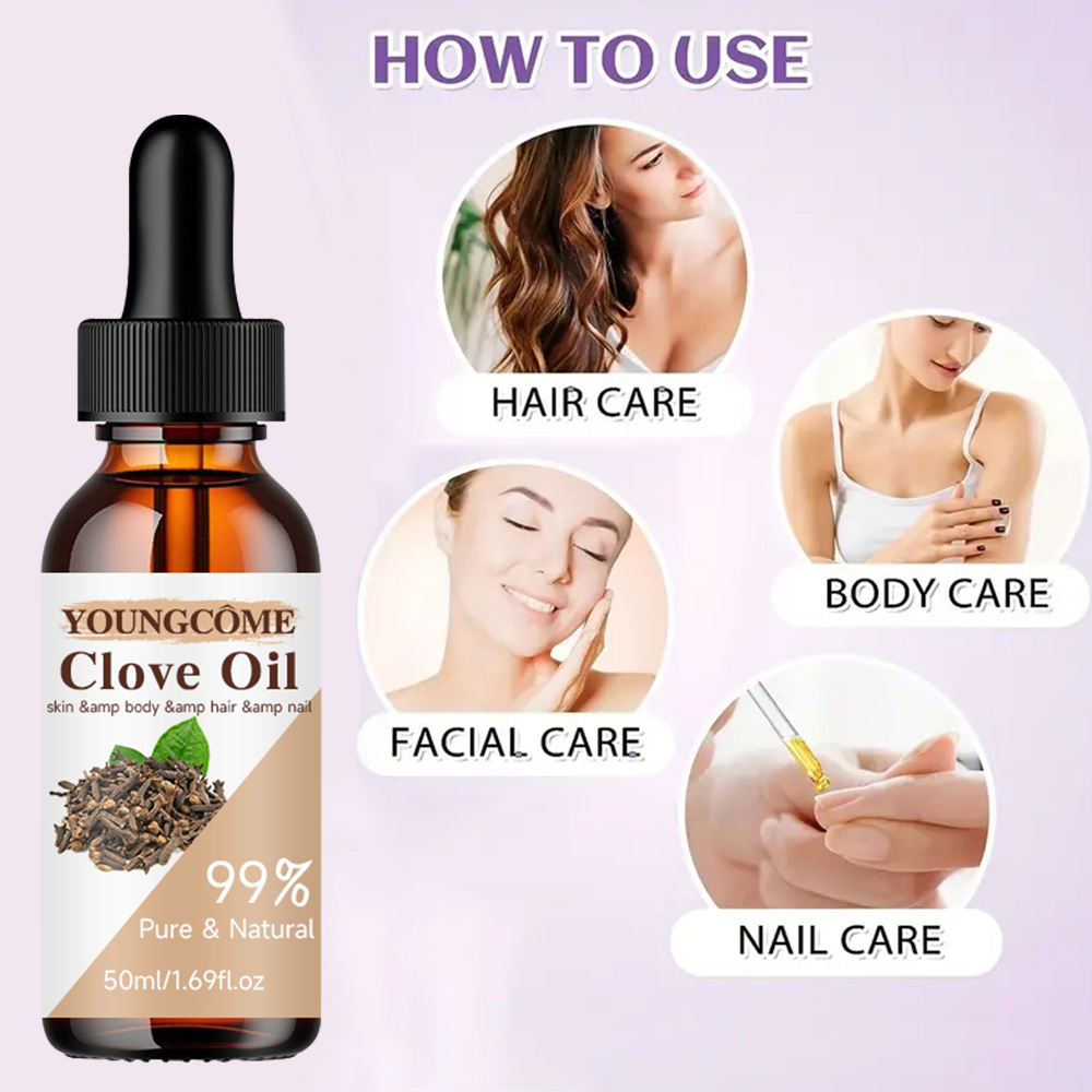 2pcs Clove essential oil helps - Silk Press Serum avaliação e preço