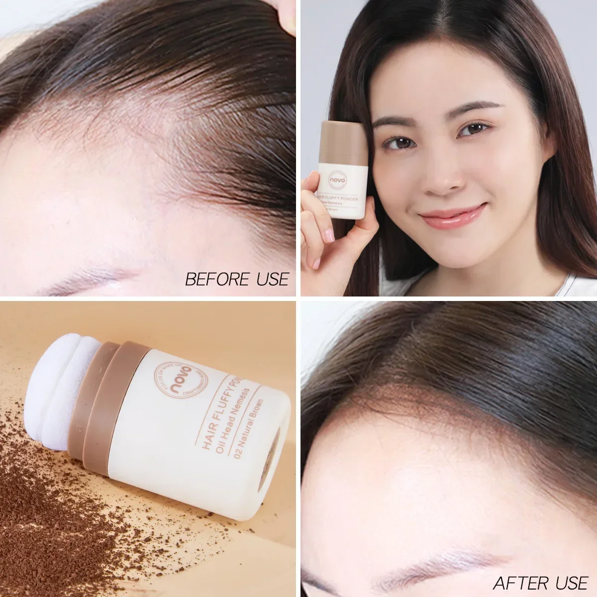 Novo Hair Pluffy Powder - Oil  - Hair Care Women avaliação e preço