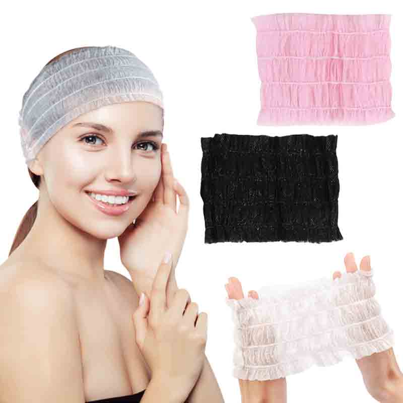 100 Pcs Disposable Headbands N - Hair Care Journey avaliação e preço