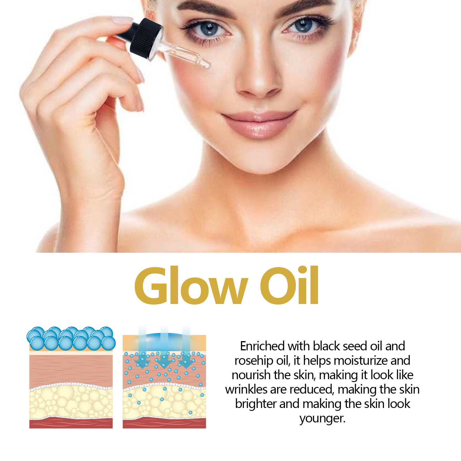 Facial Oil Anti Aging Face Tre - Silk Press Serum avaliação e preço