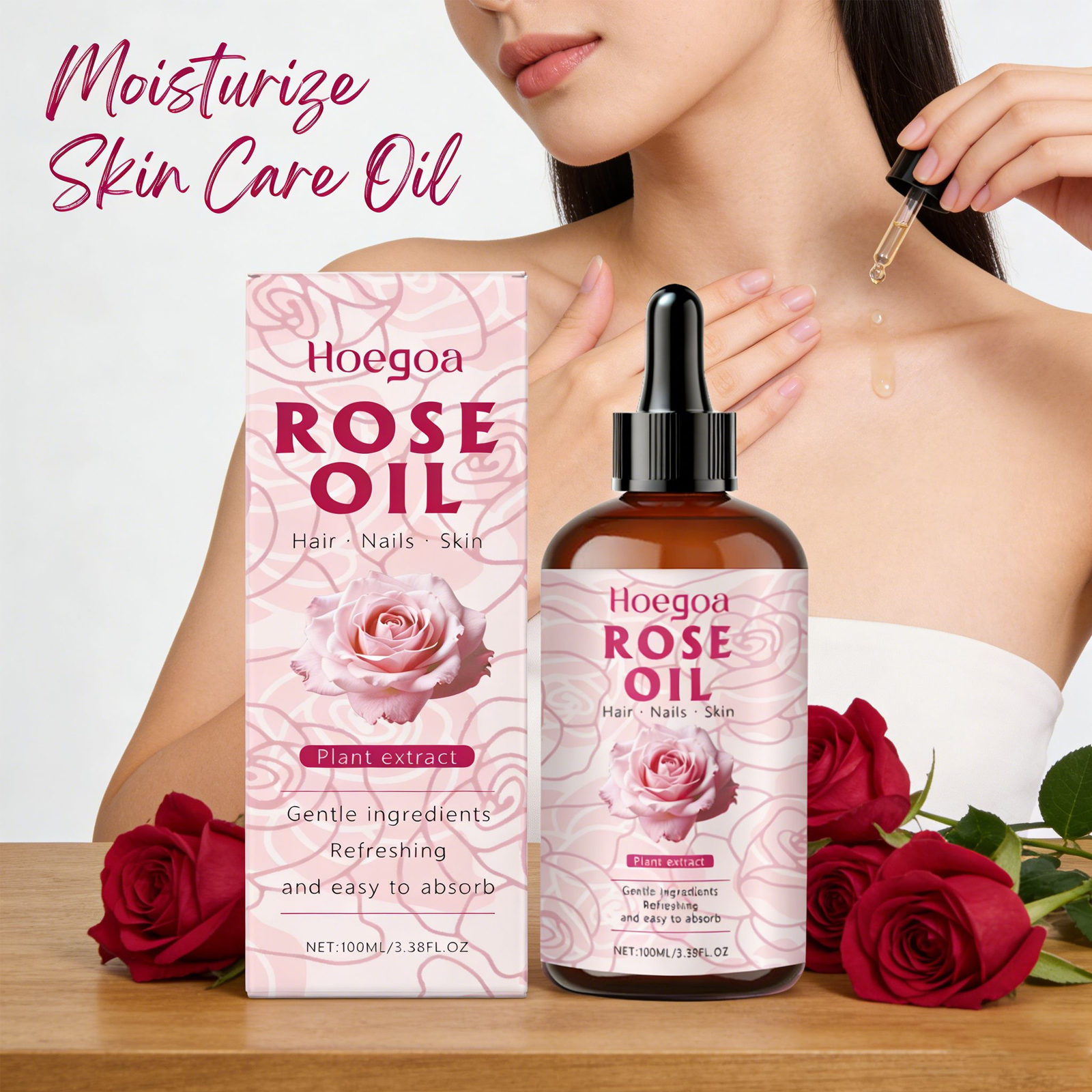 Rose Essential Oil for Hair Fr - Split End Repair Serum avaliação e preço