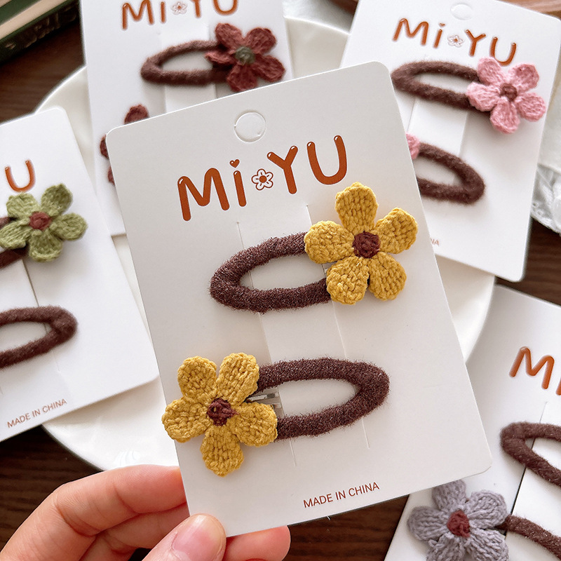Korean Infant Hair Clips 2PCS  - Hair Care Baby avaliação e preço