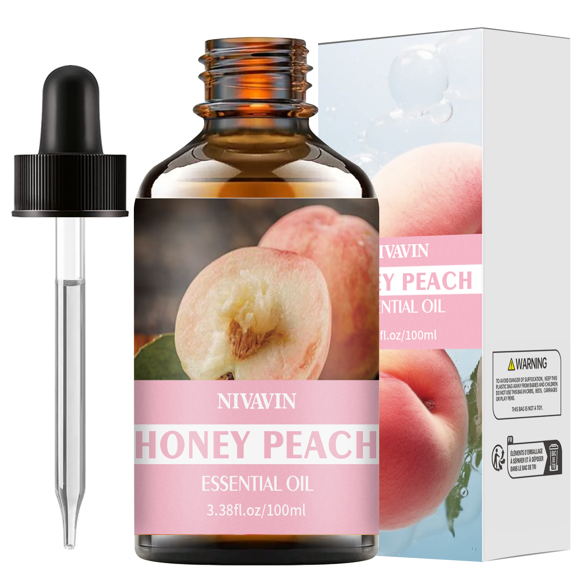 30ml/60ml/100ml peach essentia - Hair Care Fragrance Essential Oil avaliação e preço