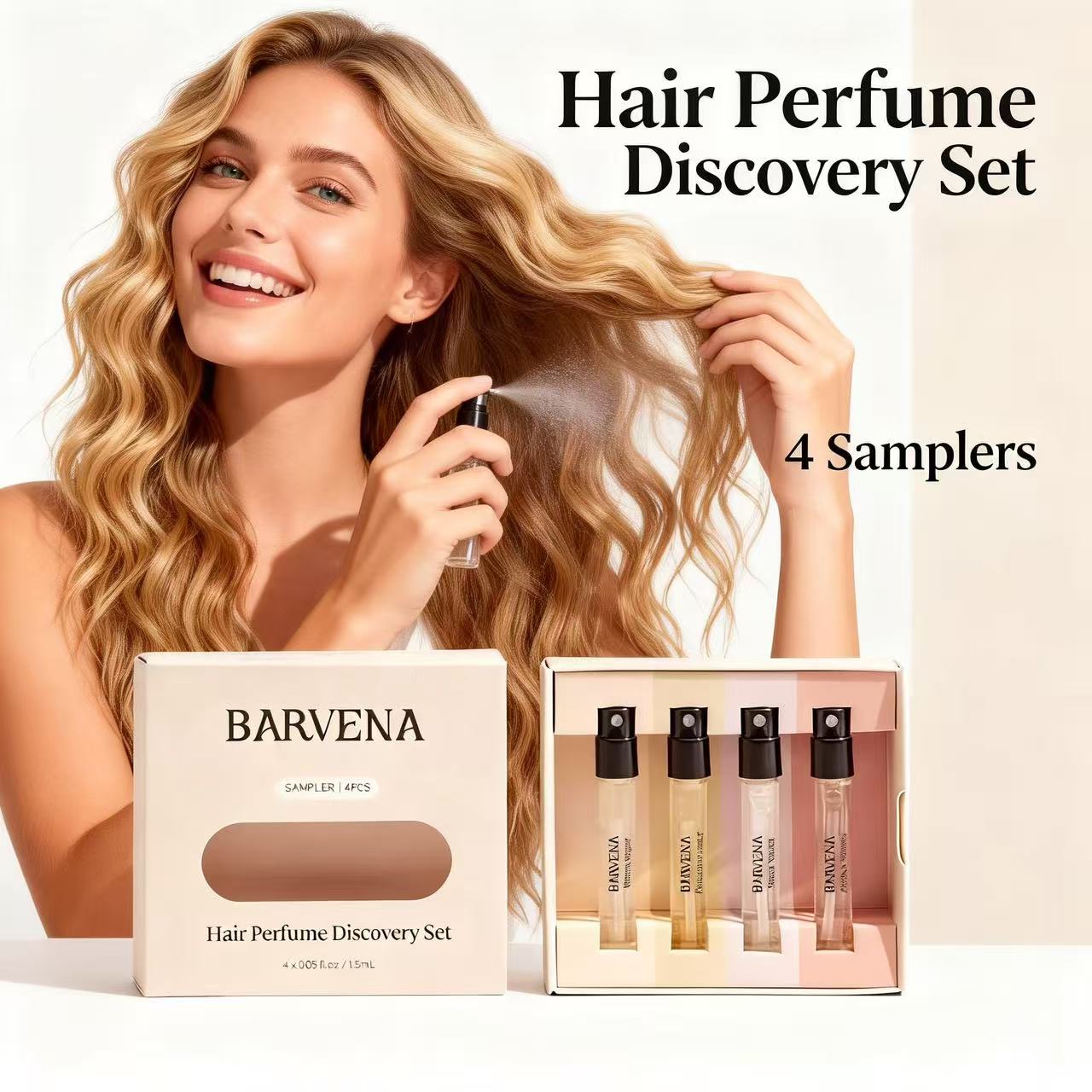 BARVENA Hair perfume moisturiz - Hair Care Fragrance Essential Oil avaliação e preço