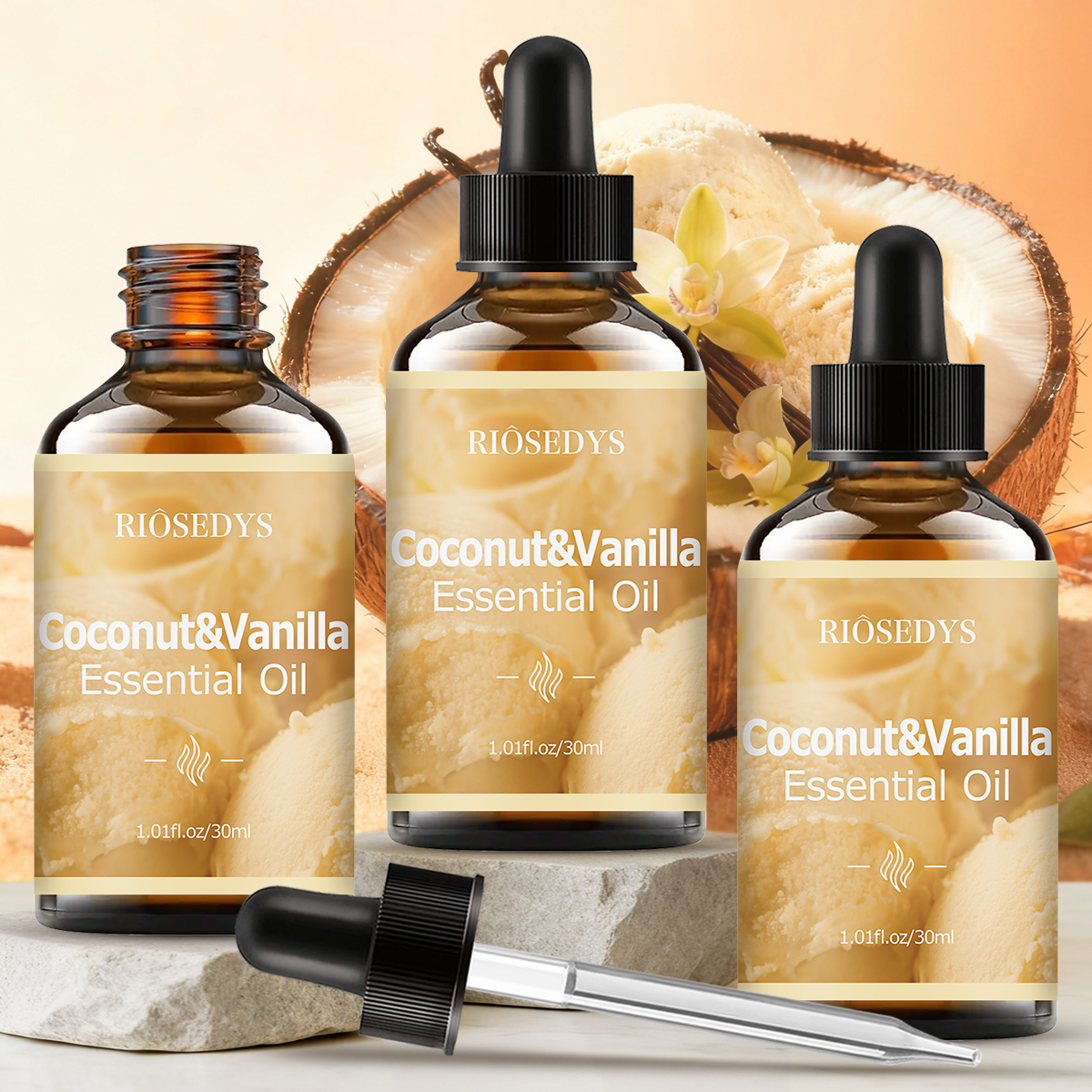 COCONUT&VANILLA essential oil  - Hair Care Fragrance Essential Oil avaliação e preço