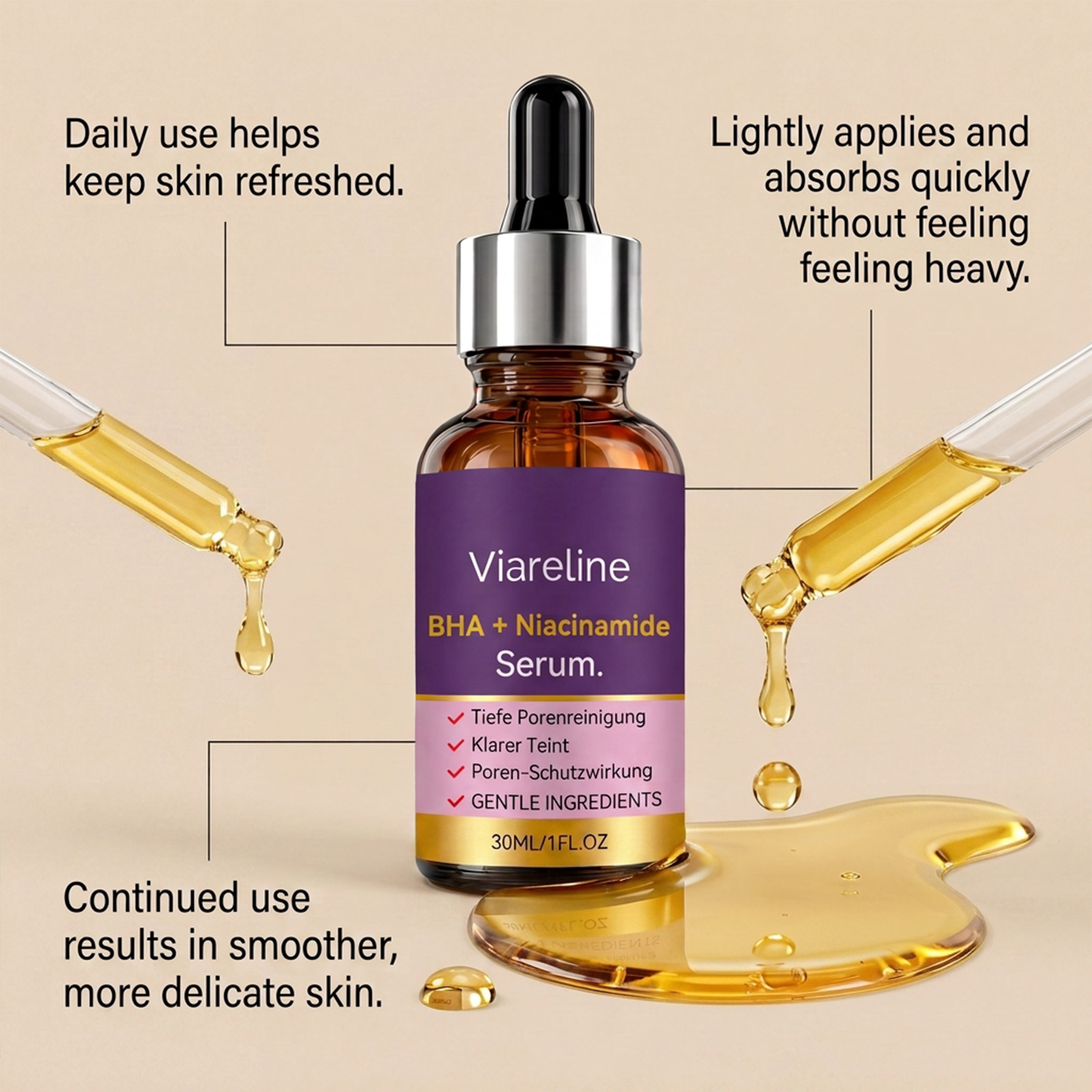 Salicylic Acid Niacinamide Ser - Silk Press Serum avaliação e preço