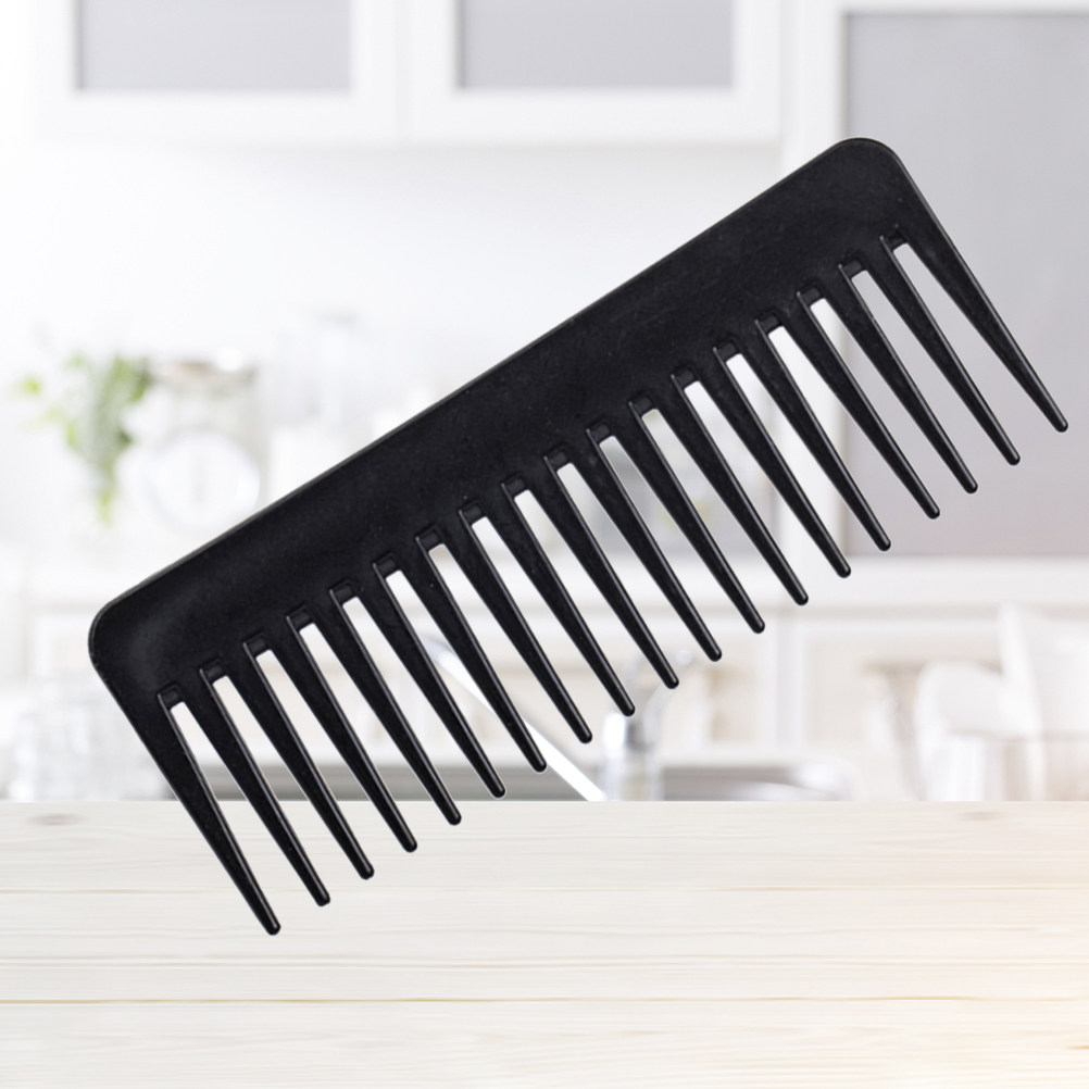 Plastic Haircut Comb Rounded T - Hair Care Barber avaliação e preço