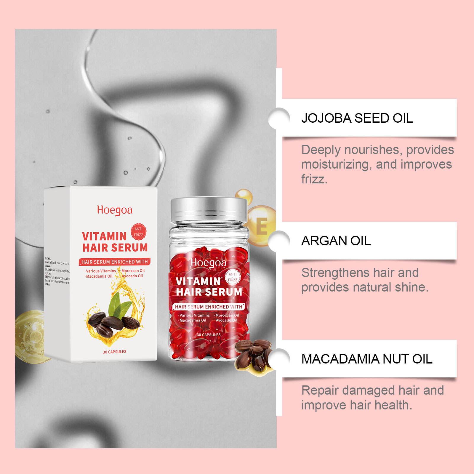 Vitamin Hair Care Serum Capsul - Hair Care Growth avaliação e preço