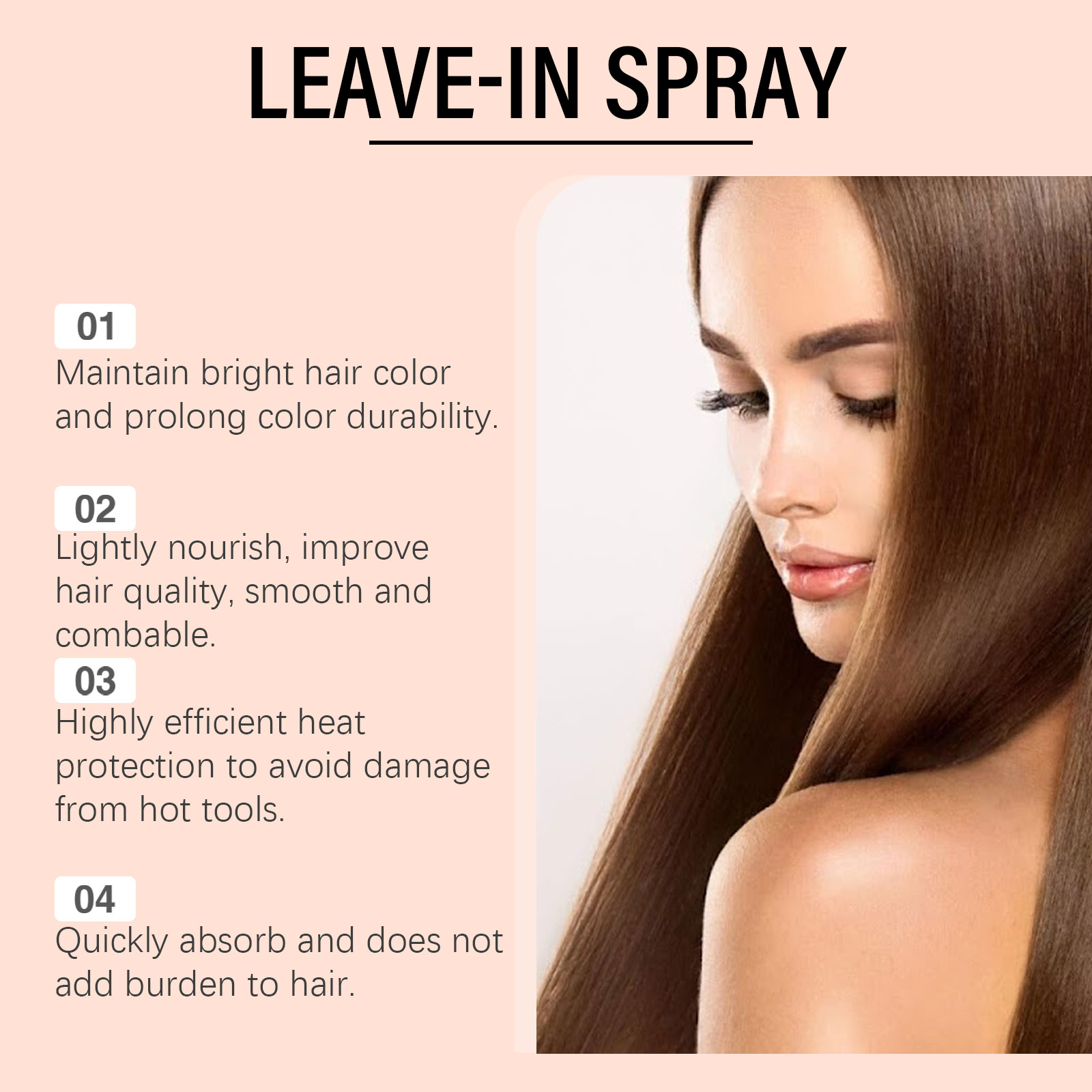 Hair Care Spray Moisturizing F - Split End Repair Serum avaliação e preço