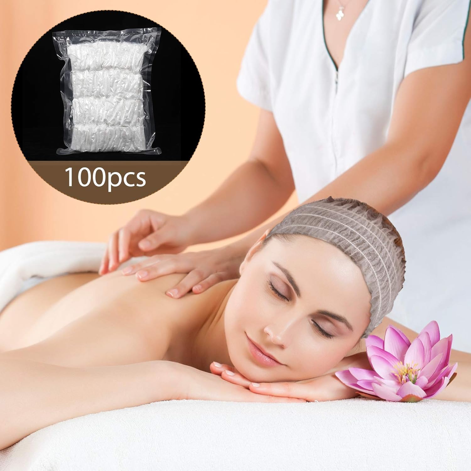 100 Pcs Disposable Headbands N - Hair Care Journey avaliação e preço