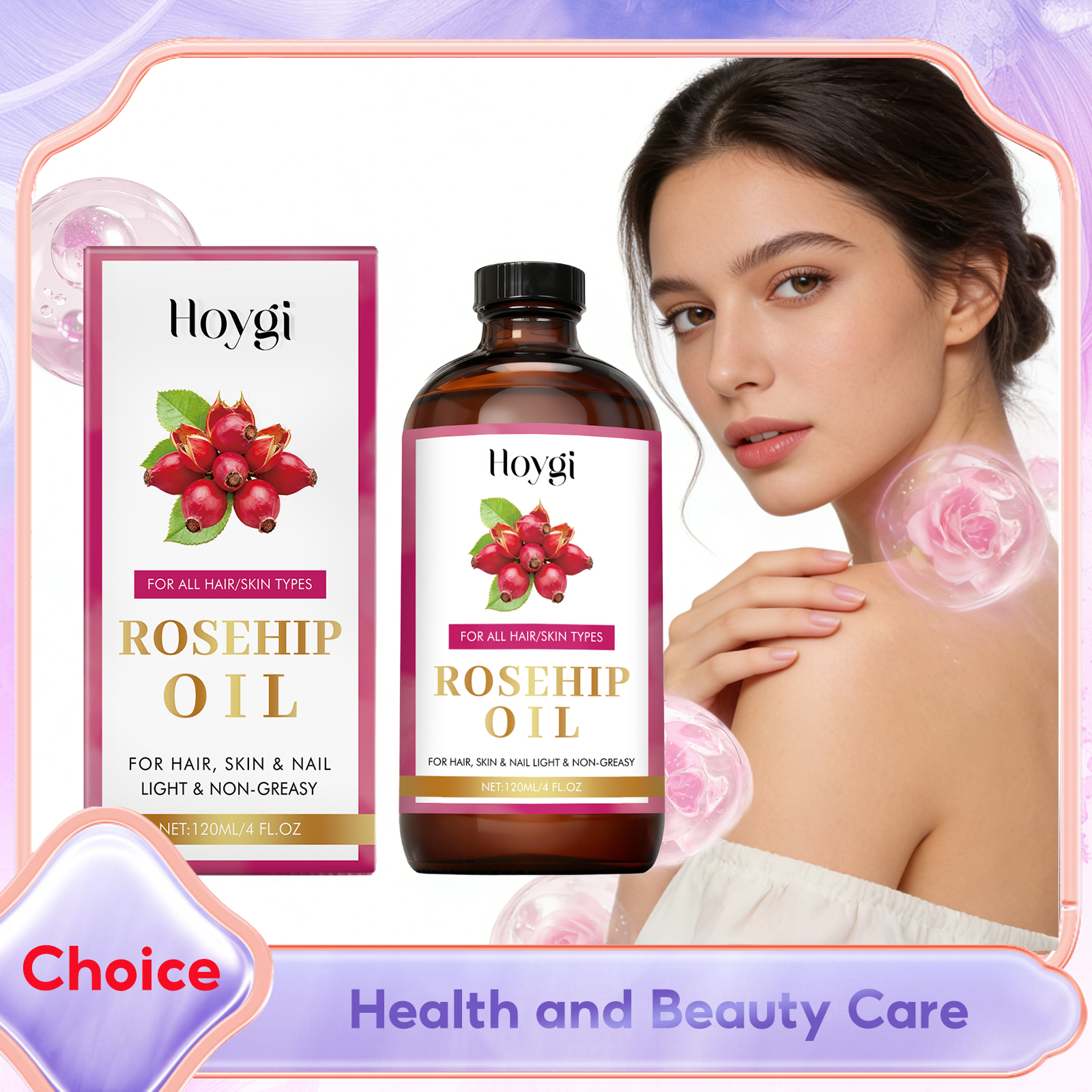 Natural Rosehip Seed Essential - Silk Press Serum avaliação e preço