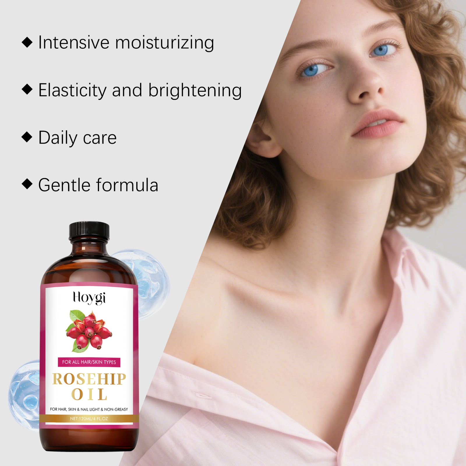 Natural Rosehip Seed Essential - Silk Press Serum avaliação e preço