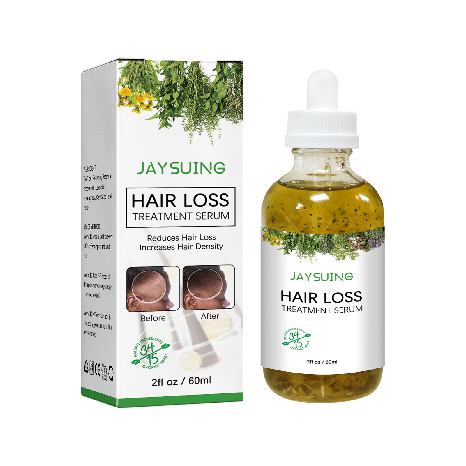 Hair Loss Treatment Shampoo An - Caffeine Hair Serum avaliação e preço