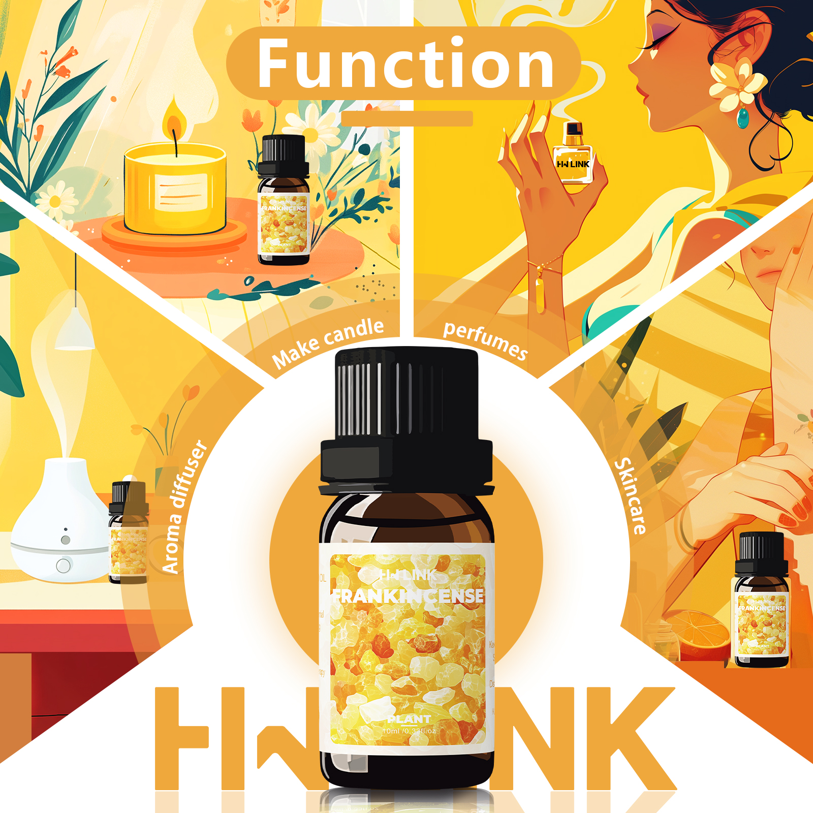 Frankincense Essential Oil 10m - Hair Care Essential Oil avaliação e preço