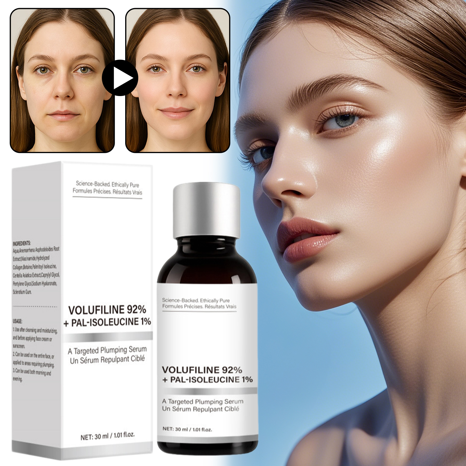 Velofillin 92% Anti-Aging Faci - Silk Press Serum avaliação e preço
